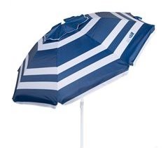 Guarda-sol à prova de vento com vara basculante e proteção UV50 Aktive