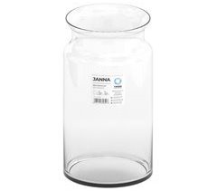 Vaso em vidro JANA 29,5x16x16cm marca TREND GLASS