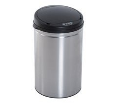 Caixote de Lixo Aço Inoxidável, ABS e PP HOMCOM, casa - cozinha