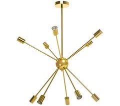  HOMCOM B31-431V00GD Candeeiro suspenso