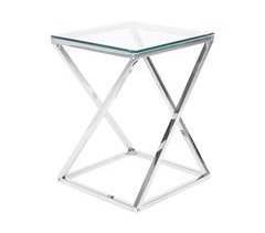 Beliani Mesa de apoio BEVERLY 40x40