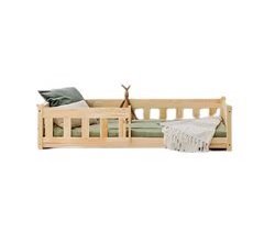 Cama infantil de madeira Montessori CP Mila 80x140