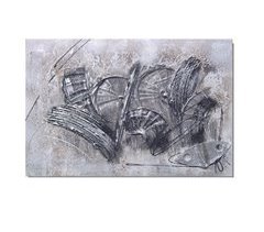 Bancada feita à mão em cinzento abstrato