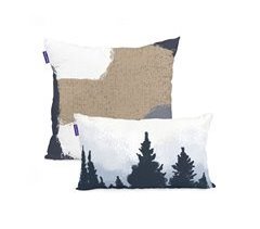 Conjunto de capas de almofada Blanc Nightfall