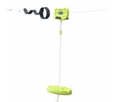 ALIZE - Tirolesa m para crianças com baloiço de disco e