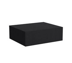 Mesa de cabeceira flutuante Milano em melamina