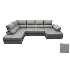 Mega Sofá Cama Chaise Longue Canto Itália 345cm