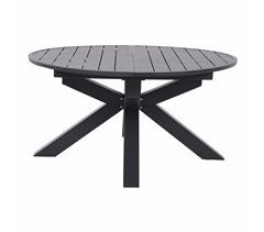 Mesa de jardim extensível REMY cinzento escuro