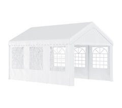 Pérgola de Jardim Aço, PE Outsunny 600x400
