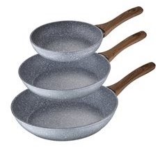 Conjunto de 3 frigideiras