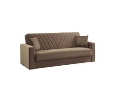 Sofá cama 3 lugares em tecido