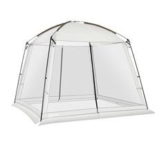 Tenda de Exterior Poliéster, Fibra de Vidro, Metal e PE Outsunny