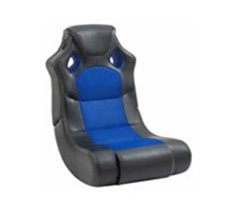 Cadeira GAMER com altifalante AZUL/PRETO