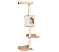 Árvore para Gatos de Parede Placa Composta, Sisal e Poliéster