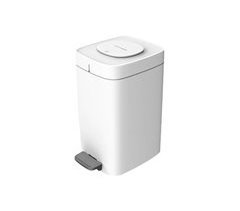 Papelera Square Garbage com 30 sacos de lixo.