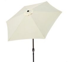 Guarda-sol para terraço e jardim Ø300 cm com protecção UV50 Aktive