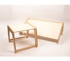 Mesa e Cadeira para Parede (Sueco) dos Alpinistas