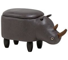Beliani Pufe animal RHINO