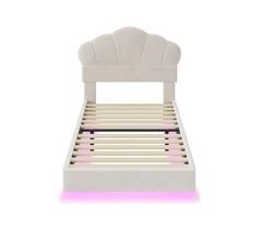 Cama, LED, Cama infantil, Cama juvenil 97x209