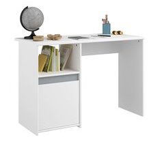 Mesa para jovens Germain com 1 porta e prateleira