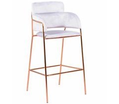 Banqueta de design estofada em veludo - Cruiser