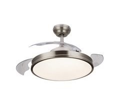 Ventilador de Teto com Luz Atlas Nikel