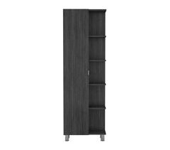 Torre de banho vertical Urano em melamina com 9 prateleiras