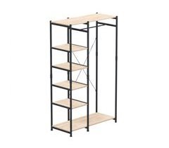 Camarim Open Closet com 5 Prateleiras e 1 Bar