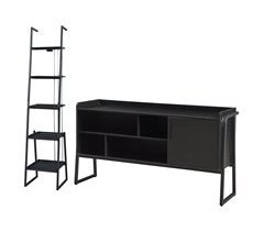 Conjunto de móveis 'Storfjord' 2 peças: 1x Estante 1x Mesa TV