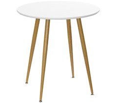 Mesa de Cozinha MDFe Metal HOMCOM, casa - cozinha 72x72