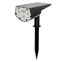 Aktive Projetor LED solar 5-10 lúmens Design 2 em 1