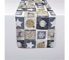 PASSADEIRA DE MESA RÚSTICA DE NATAL