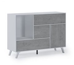  Aparador para sala de estar ou de jantar - 86 x 120 x 40 cm 120