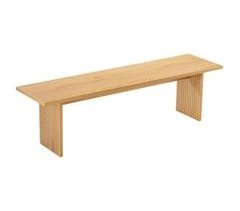 Banco de madera de estilo escandinavo Alma