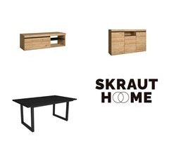 Conjunto de móveis para sala de estar, mesa, aparador, móvel para TV