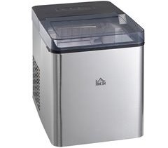 Máquina de Fazer Gelo ABS, Cobre e Aço HOMCOM