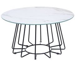 Beliani Mesa de centro BERNIE 80x80