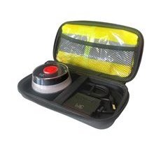 Kit de Segurança Estojo Duplo + Colete + Cabo de Alimentação + Farol