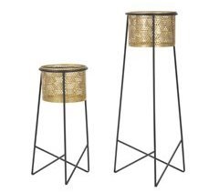 Conjunto de 2 Vasos para Plantas MF395