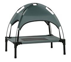 Cama elevada para animais de estimação PawHut D04-057CF