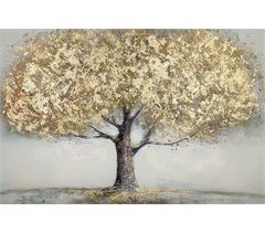 Pintura original ARBOL DORADO XXL 118cm da marca MARCOMUEBLE