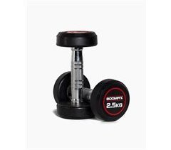 Halteres Redondos de Musculação 2,5Kg (Par) - BOOMFIT