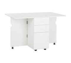 Mesa de Cozinha Dobrável Melamina de Madeira HOMCOM 120x80