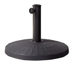 Suporte para guarda-sol em poliresina aktive garden