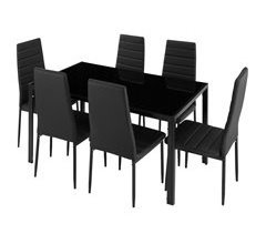 Conjunto de sala de jantar 130x70