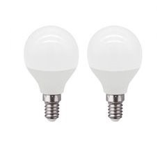 Pack de 2 lâmpadas LED esféricas 1Primer Leader