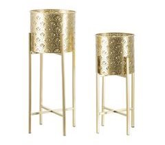 Conjunto de 2 Vasos para Plantas MF398