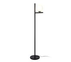 Candeeiro de pé Aberdaron 1 x E27 60W vidro cristal [lux.pro] [lux.pro].