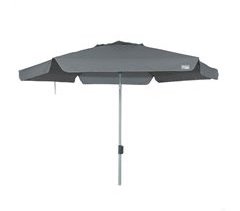 Aktive Guarda-sol de jardim grande basculante hexagonal antracite 230 cm UV50