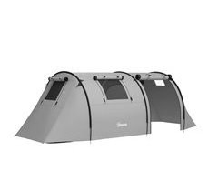 Tenda de Campismo Poliéster e Fibra de Vidro Outsunny